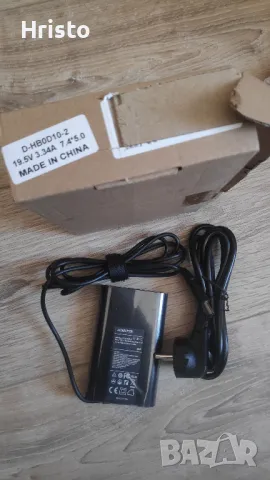 Зарядно за лаптоп DELL 65W 19.5V x 3.34A 7.4*5.0 - букса, снимка 1
