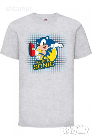 Детска тениска Sonic Super sonic 005,Соник,Игра,Изненада,Подарък,Празник,Повод, снимка 7 - Детски тениски и потници - 37434852