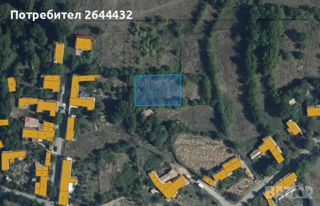 Имот в с. Мостич до гр. В. Преслав - 1245 кв.м. регулация/ток/вода/УПИ