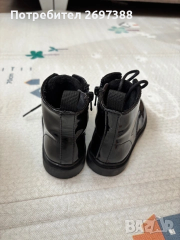 Детски лачени боти h&m, снимка 3 - Детски боти и ботуши - 54359610