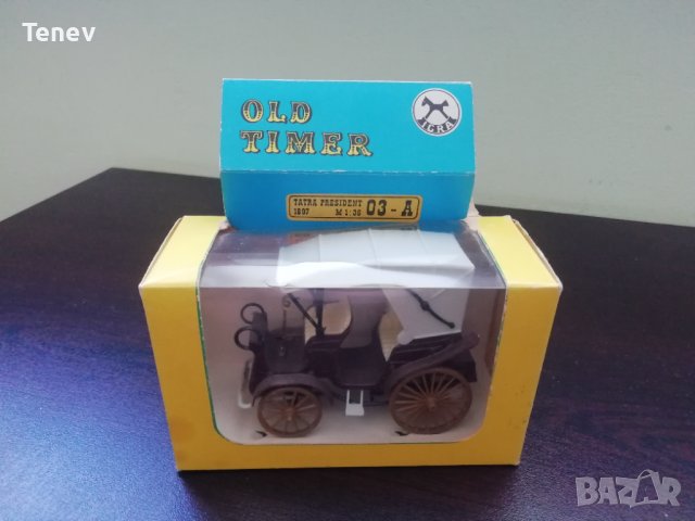 Igra Old Timer Tatra President 1/36 колекционерска количка фаетон с кутия , снимка 2 - Колекции - 42920698