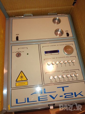 Уред за лазерна терапия УЛЕЙ-2К, снимка 3 - Друга електроника - 39397779