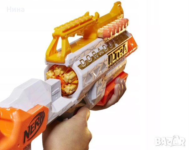 Бластер Nerf Ultra Dorado , снимка 5 - Електрически играчки - 42236149