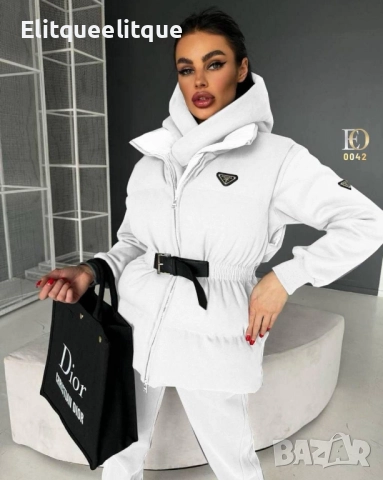 дамски екип и елек prada, снимка 5 - Спортни екипи - 52325188