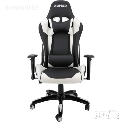 ПРОМОЦИЯ Геймърски / офис стол с ергономичен дизайн ZENEZ HL-W (YIZI)