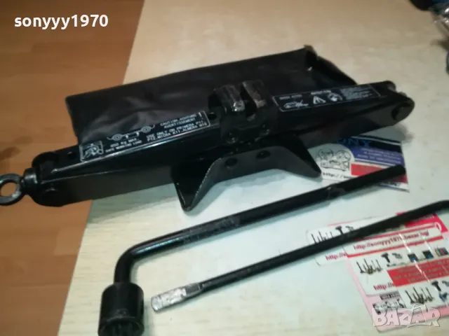 КРИК ЗА НИСАН С ВИРТОК И 21ММ КЛЮЧ 1201251500, снимка 5 - Аксесоари и консумативи - 48651615