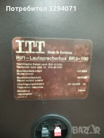 Тонколони ITT 8", снимка 2 - Тонколони - 50302526