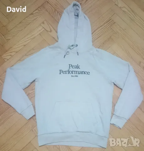 Оригинален мъжки суитшърт Hoodie Peak Performance