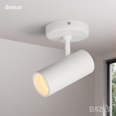 Aisilan прожектор LED бял димируем въртящ се за таван 7W 3000K - бял