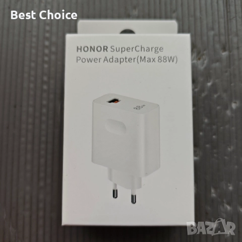 Зарядно устройство HONOR SuperCharge 88W - ОРИГИНАЛ, снимка 2 - Оригинални зарядни - 52548839