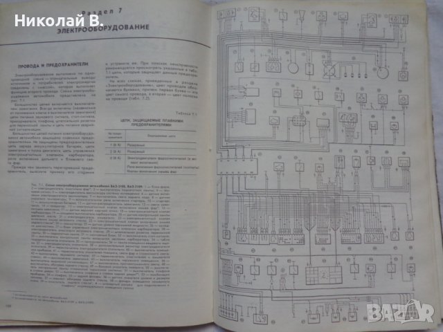 Книга ръководство по ремонт на автомобили ВаЗ 2108/2109 на Руски език 1990 год., снимка 18 - Специализирана литература - 36934067