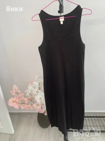 Рипсена рокля в размер М, снимка 7 - Рокли - 49301638