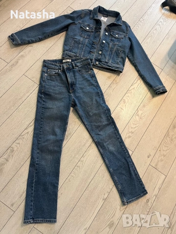 Дънки и Дънково яке, снимка 3 - Комплекти - 54204738