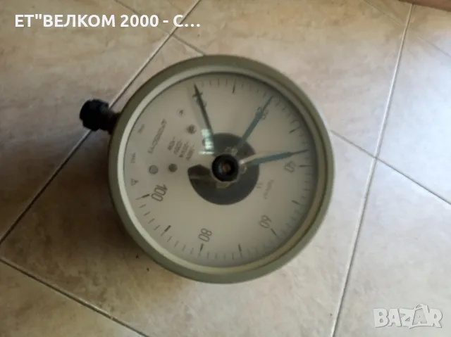 контактен манометър ф160