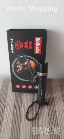 Акумулаторно многофункционално фенерче Swat Torch, снимка 6 - Друга електроника - 39891248