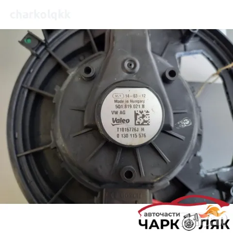 Вентилатор парно Фолксваген Голф 7 1.4TGI, снимка 3 - Части - 47534840