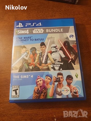 The Sims 4 + Star Wars: Journey to Batuu BUNDLE PS4 (Съвместима с PS5), снимка 2 - Игри за PlayStation - 44290905