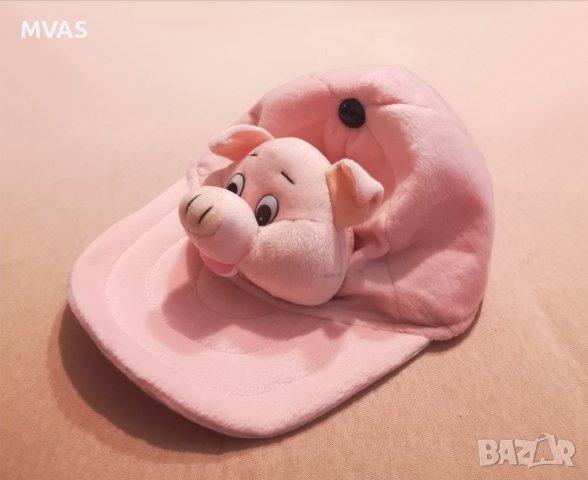 Нова плюшена аниматорска шапка селфи розова прасенце