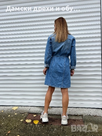 Дънкова рокля ONLY , снимка 5 - Рокли - 52371342