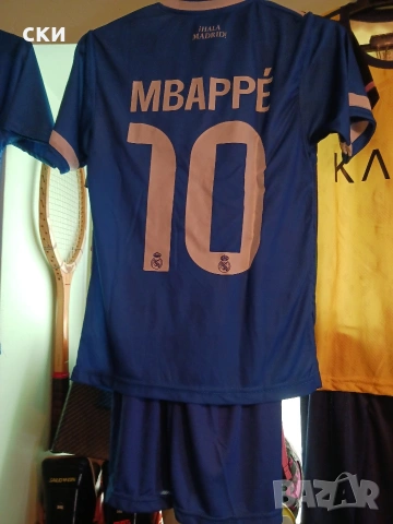 НОВО!!! Детски футболен екип МБАПЕ РЕАЛ МАДРИД MBAPPE, снимка 3 - Футбол - 46472151
