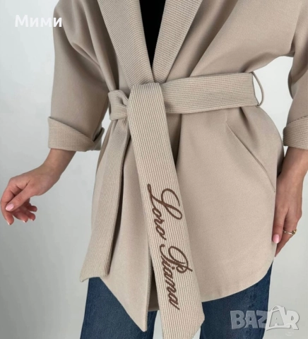 Дамско палто Loro Piana, снимка 2 - Якета - 52799704