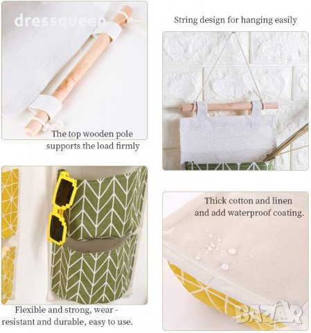 1998 Висящ органайзер за стена или врата, снимка 8 - Други стоки за дома - 30535778