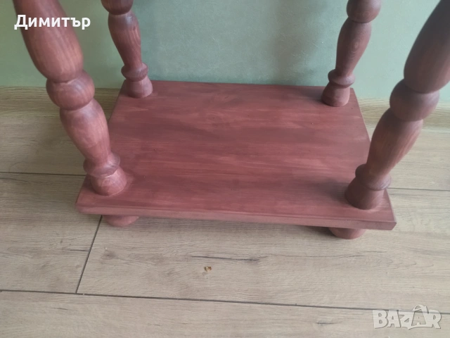Ръчно изработена етажерка !!!, снимка 4 - Етажерки - 54353948