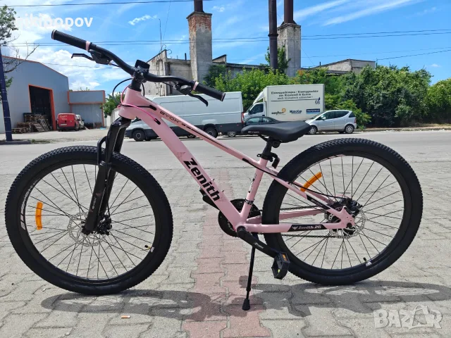 X Алуминиев велосипед 26" ZENITH розов, снимка 7 - Велосипеди - 56530286
