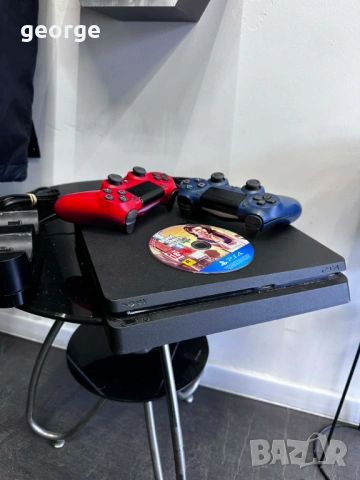 Конзола PlayStation 4 Slim, 500GB HDD, черна, снимка 4 - PlayStation конзоли - 53926515