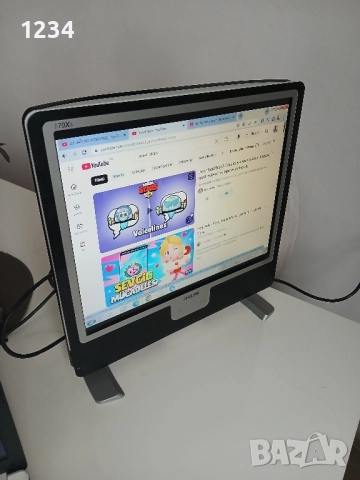 компютър и монитор , снимка 2 - За дома - 52511110