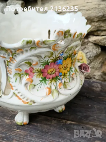 Големи кашпи Bassano, снимка 2 - Антикварни и старинни предмети - 50049406