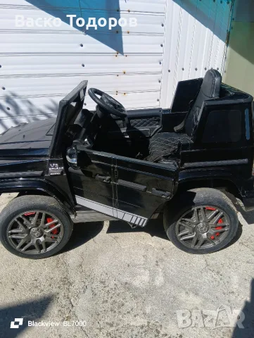 Акумулаторен джип Мерцедес G63 AMG, снимка 15 - Детски велосипеди, триколки и коли - 55970037