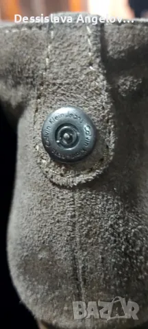 Дамски боти Calvin Klein от естествена кожа 39, снимка 4 - Дамски боти - 47981560