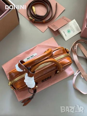 Miu Miu Belair Дамска чанта, кожа, снимка 4 - Чанти - 55974860
