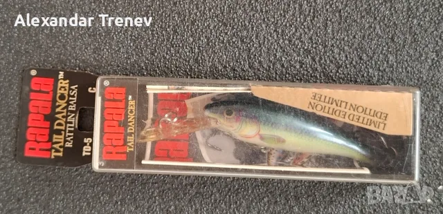 Воблери Rapala TD,TDD,STD, снимка 9 - Екипировка - 55713756