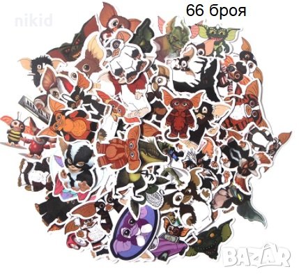 50 бр Star Wars Фърби Междузвездни Войни самозалепващи лепенки стикери за украса декор