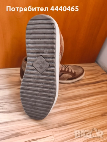 МЪЖКИ КОЖЕНИ СПОРТНИ ОБУВКИ, снимка 3 - Спортни обувки - 52546403