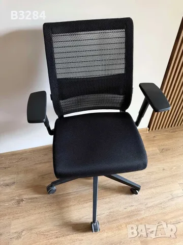 Steelcase Think V - Като НОВ, снимка 3 - Столове - 56429283