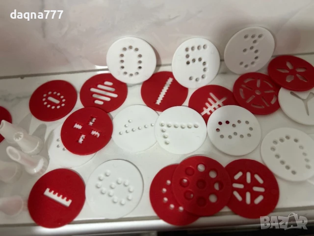 Нови форми за шприц за декорация торти сладкиши, снимка 2 - Форми - 50737740