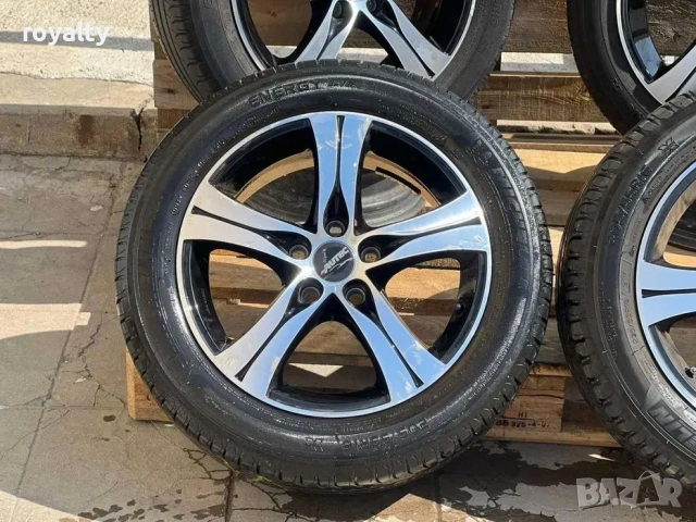 5х108 16 Цола Peugeot Citroen Ford Puma Tourneo Courier Transit Courier ЕТ 45 J 6.5 Цо 70.1 с втулка, снимка 5 - Аксесоари и консумативи - 54010762