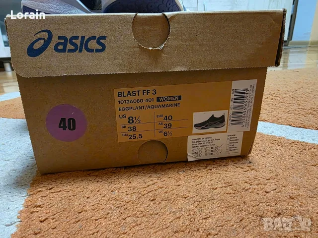 Оригинални маратонки"Asics"-40 номер -НОВИ, снимка 2 - Маратонки - 56339914