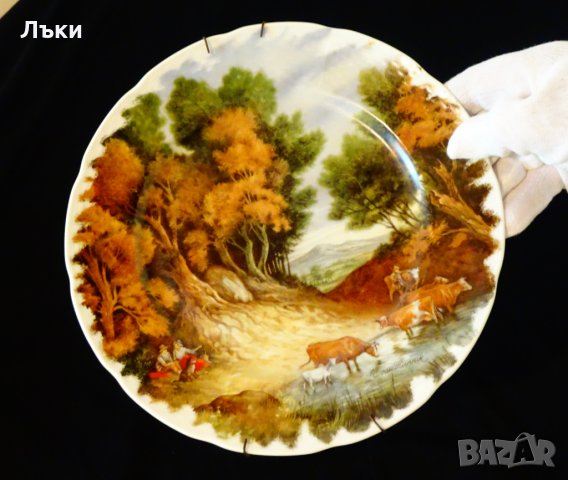 Чиния,плато,пано,китайски порцелан Jingdezhen. , снимка 8 - Антикварни и старинни предмети - 29420978