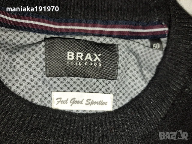 BRAX 50 (М) мъжки пуловер мерино, снимка 8 - Пуловери - 50507685