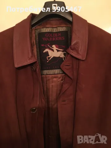 Мъжко ест. кожа яке, снимка 2 - Якета - 48078471