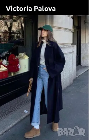 Дълго палто премиум лукс кашмир