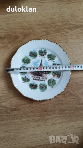 	Красива чиния от Фрайбург Германия., снимка 2 - Други ценни предмети - 50614403