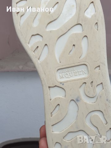 оригинални сникърси  маратонки Alexander McQueen   номер 43, снимка 10 - Маратонки - 37223775