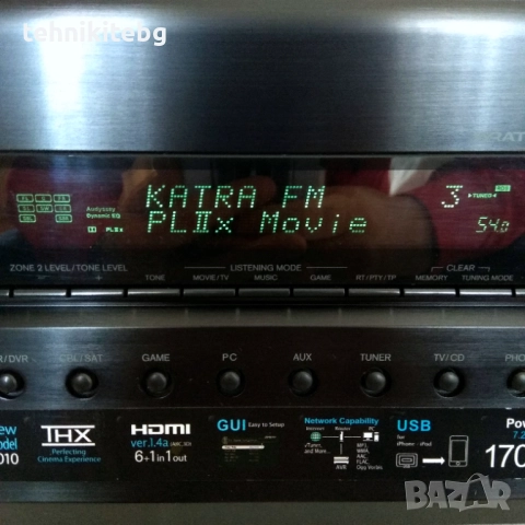 ⭐⭐⭐ ONKYO TX-NR708 ⭐⭐⭐ Висок клас 7.2 канален A/V ресивър с интернет , 170 W на канал, снимка 5 - Ресийвъри, усилватели, смесителни пултове - 41600722