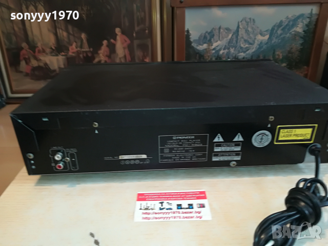 pioneer pd-s503 cd made in uk 0904221843, снимка 14 - Ресийвъри, усилватели, смесителни пултове - 36399608