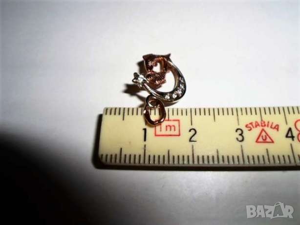 Руска златна висулка - зодия риби, снимка 7 - Колиета, медальони, синджири - 42168434